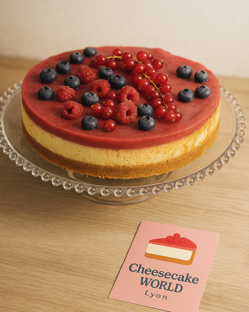 Cheesecake Fruits rouges